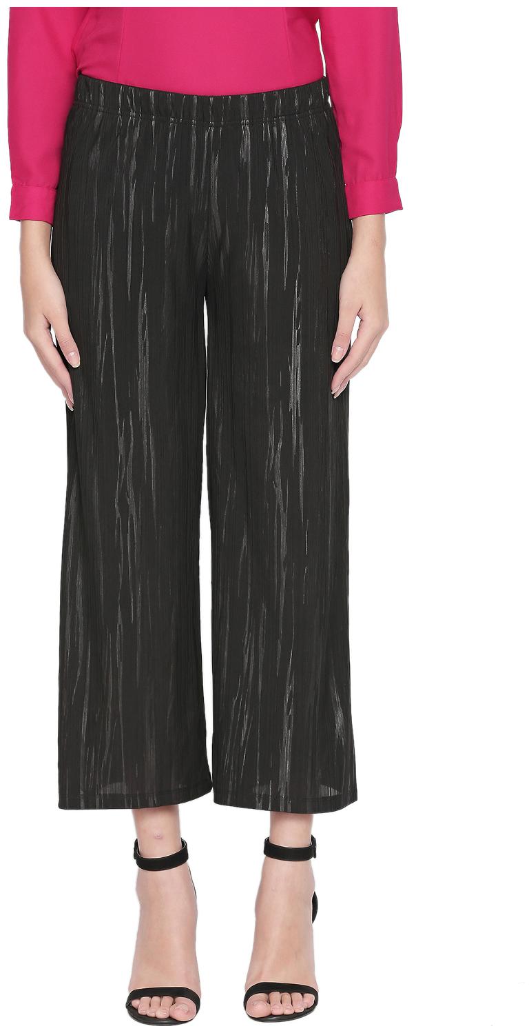 

Forever Glam by Pantaloons Women Navy Regular fit Regular pants