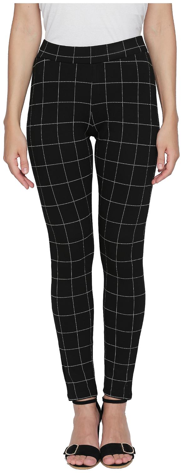 

Forever Glam by Pantaloons Women Polyester Tregging Black