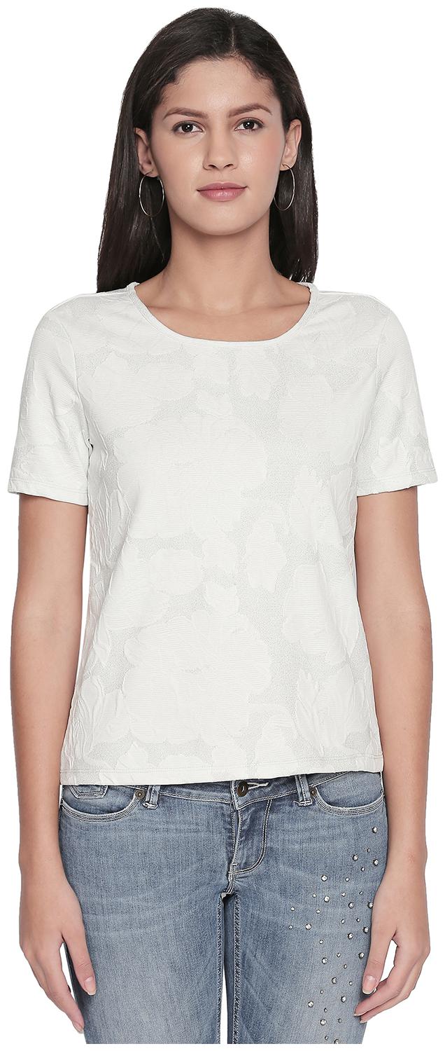 

Forever Glam by Pantaloons Women Printed Regular top - White