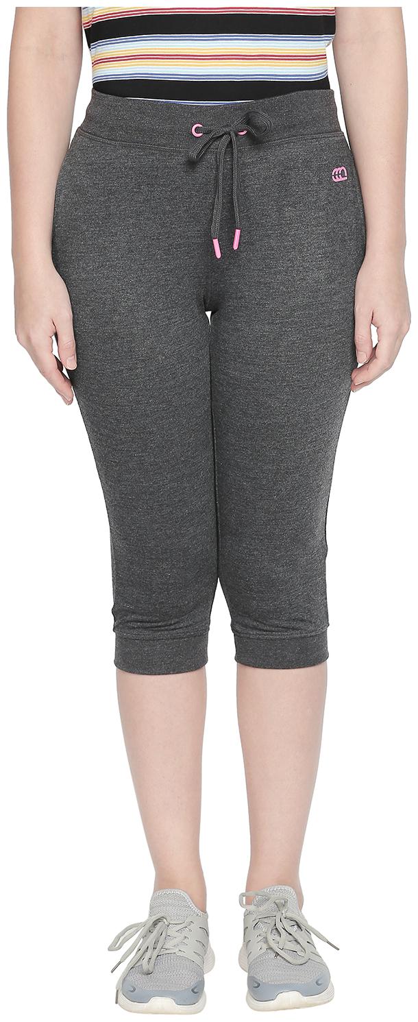 

Ajile By Pantaloons Women Solid Regular capri - Grey