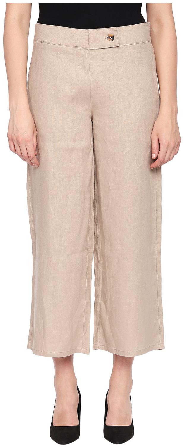 

Annabelle By Pantaloons Women Beige Regular fit Regular pants