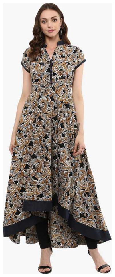 

ForeverYoung Women Multi Printed Anarkali Kurta