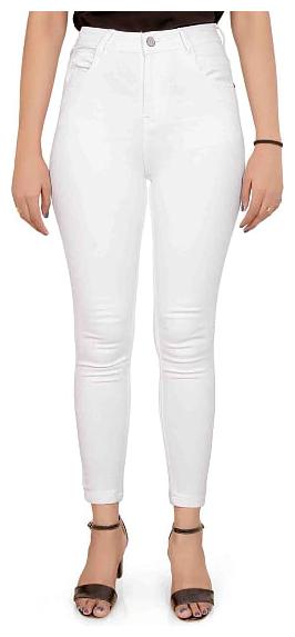 

Forth Women White Skinny fit Jeans