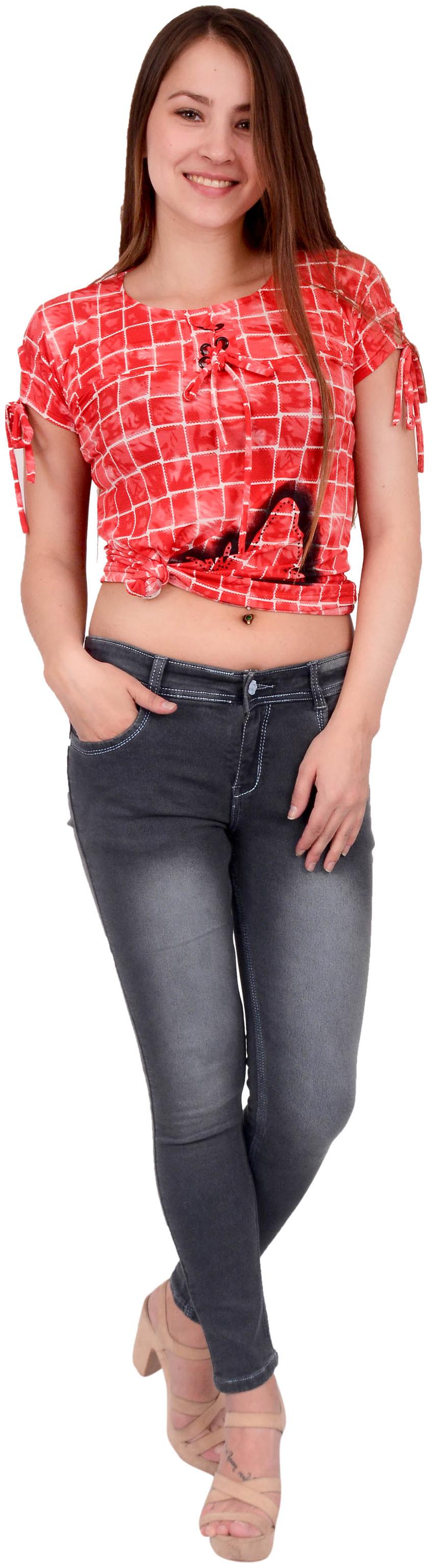 

Fourgee Women Grey Slim fit Jeans