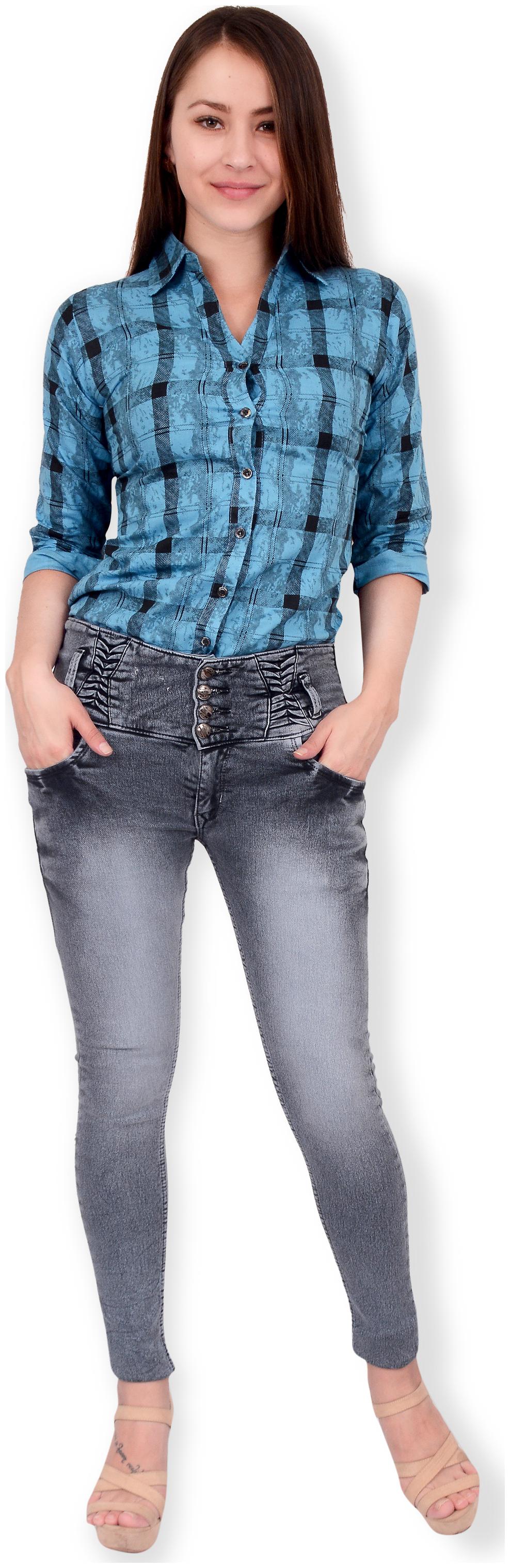 

Fourgee Women Grey Slim fit Jeans