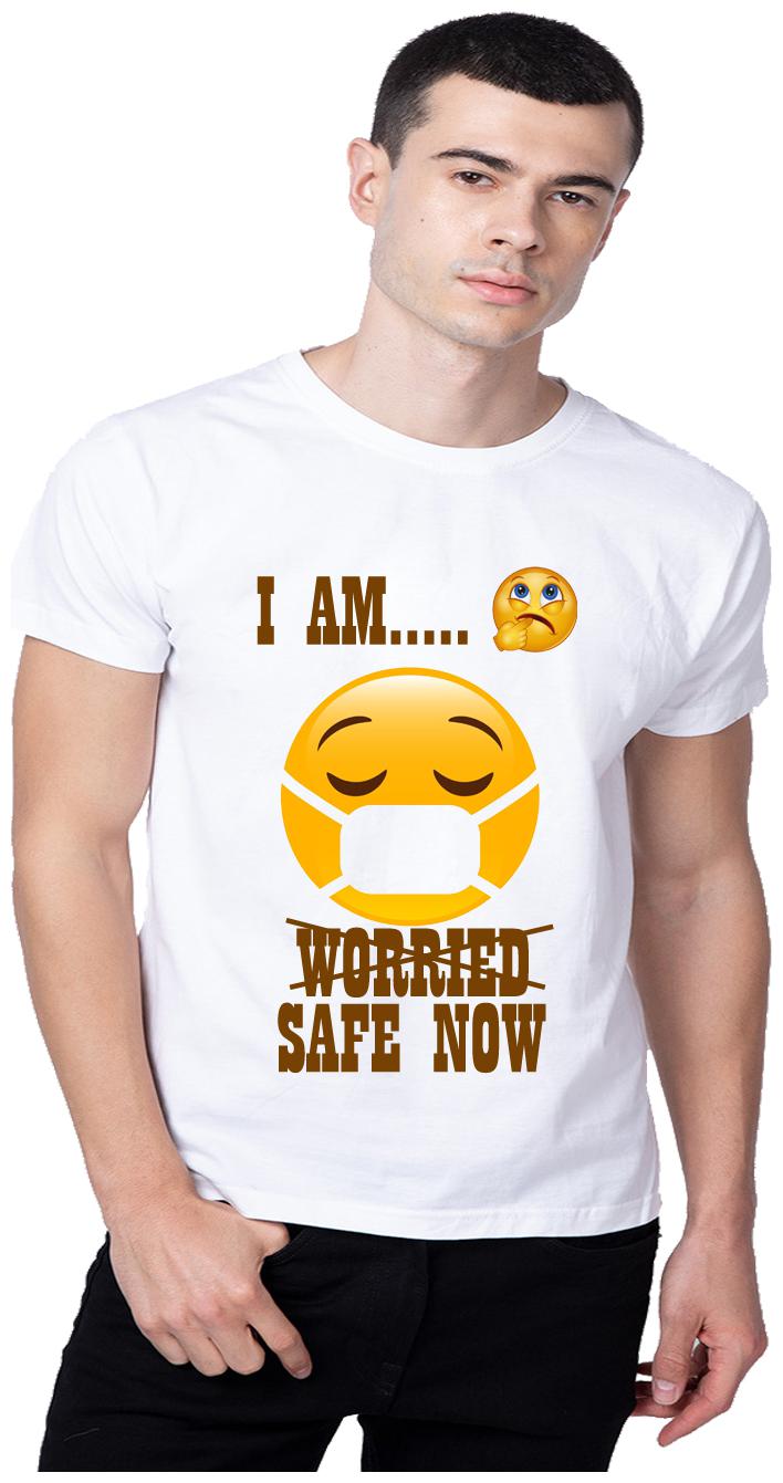 

Freely Men White Regular fit Cotton Blend Round neck T-Shirt - Pack Of 1