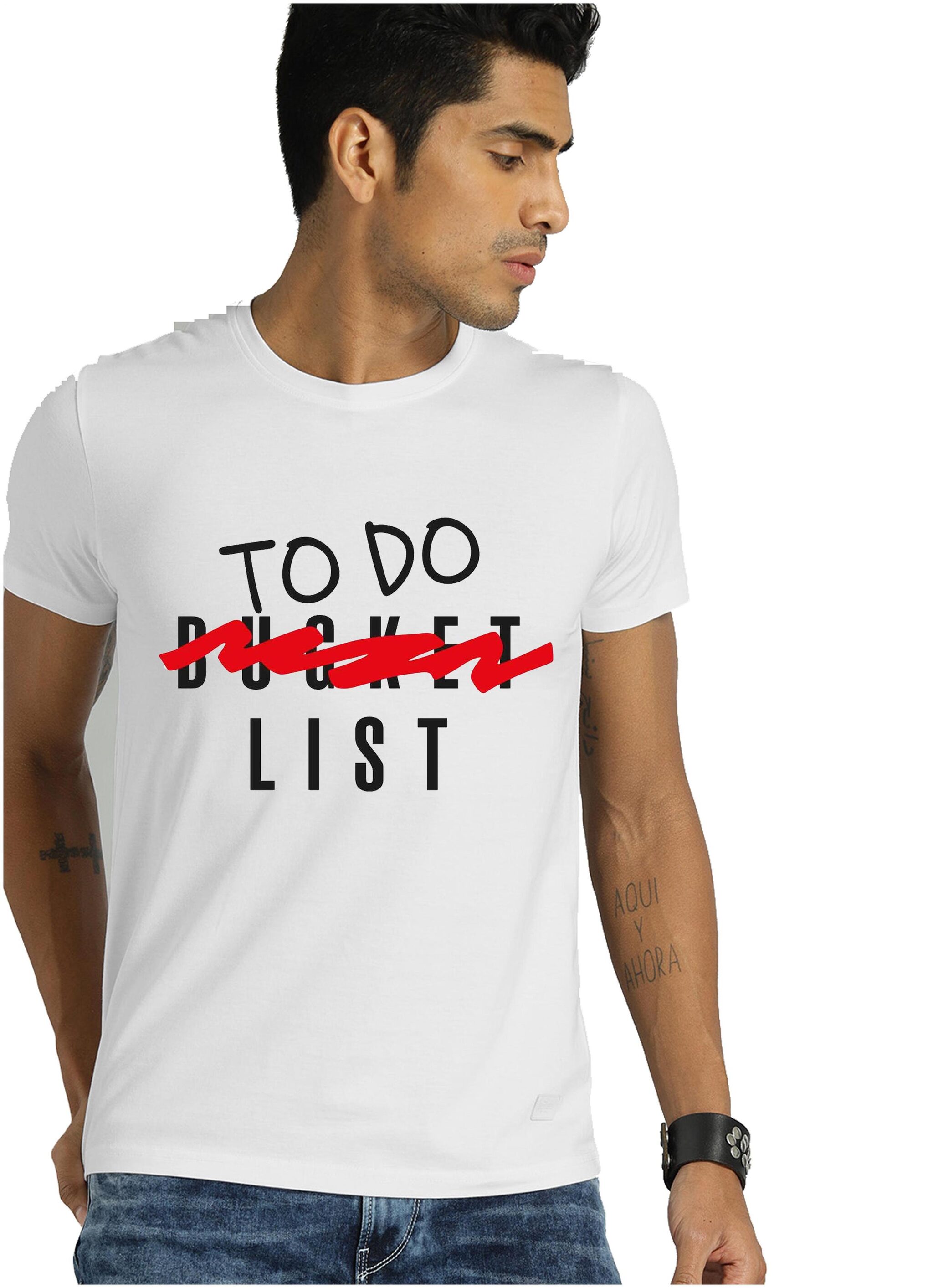 

Freely Men White Regular fit Cotton Blend Round neck T-Shirt - Pack Of 1