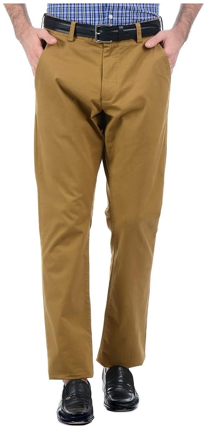 

Fcuk Men Brown Solid Slim fit Regular trousers