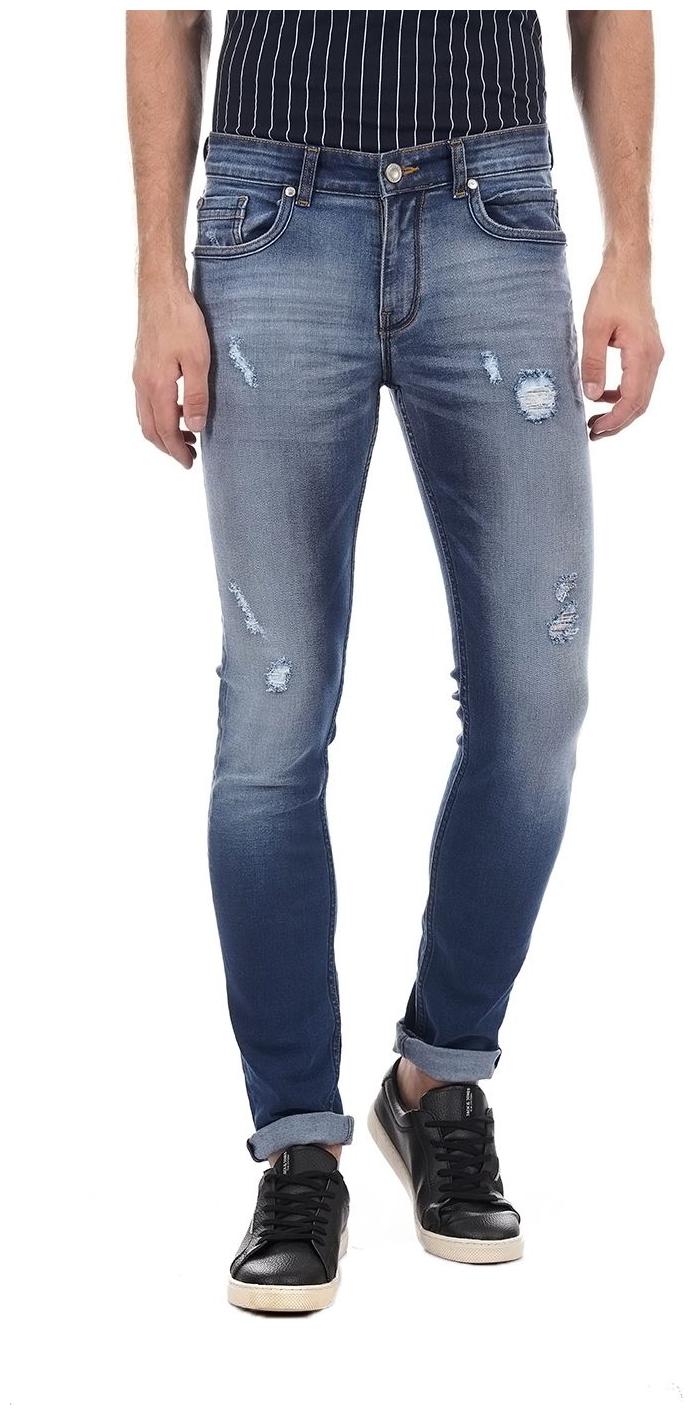 

French Connection Men Blue Skinny Fit Jeans