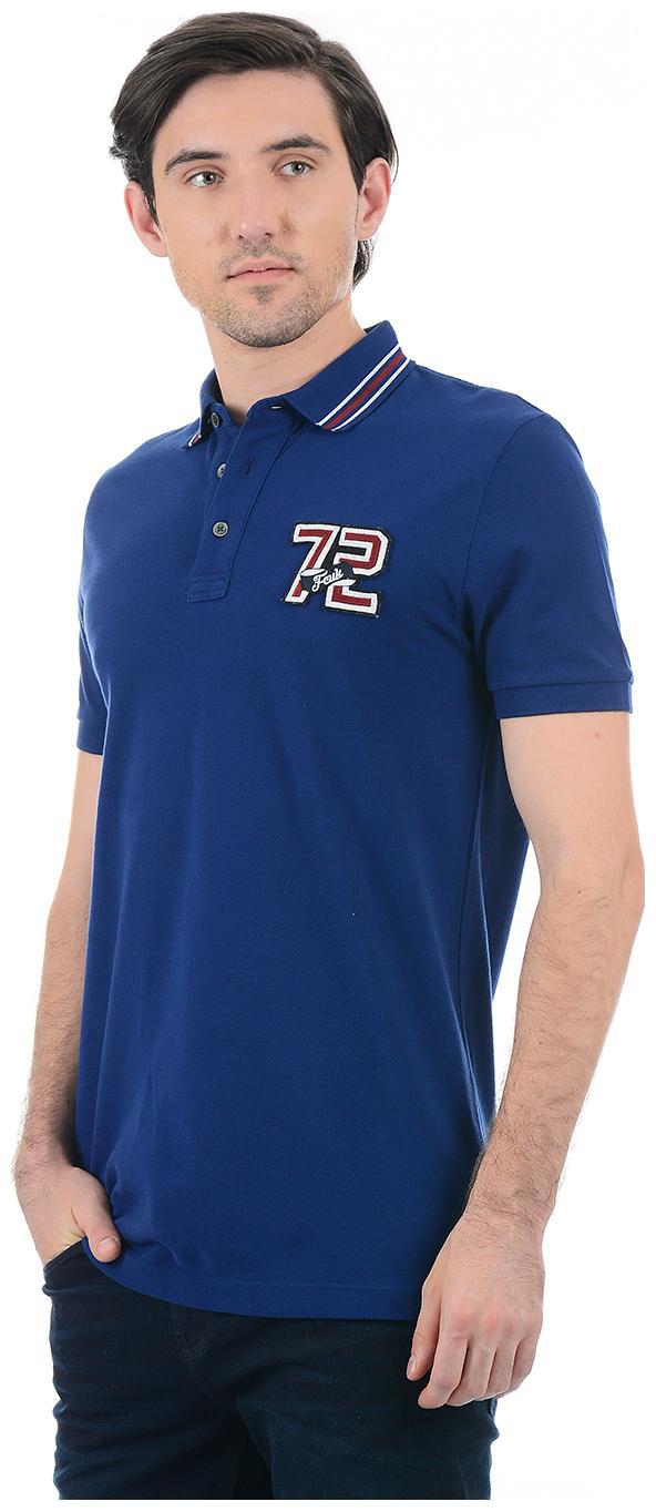

Fcuk Men Blue Slim fit Cotton Polo collar T-Shirt - Pack Of 1