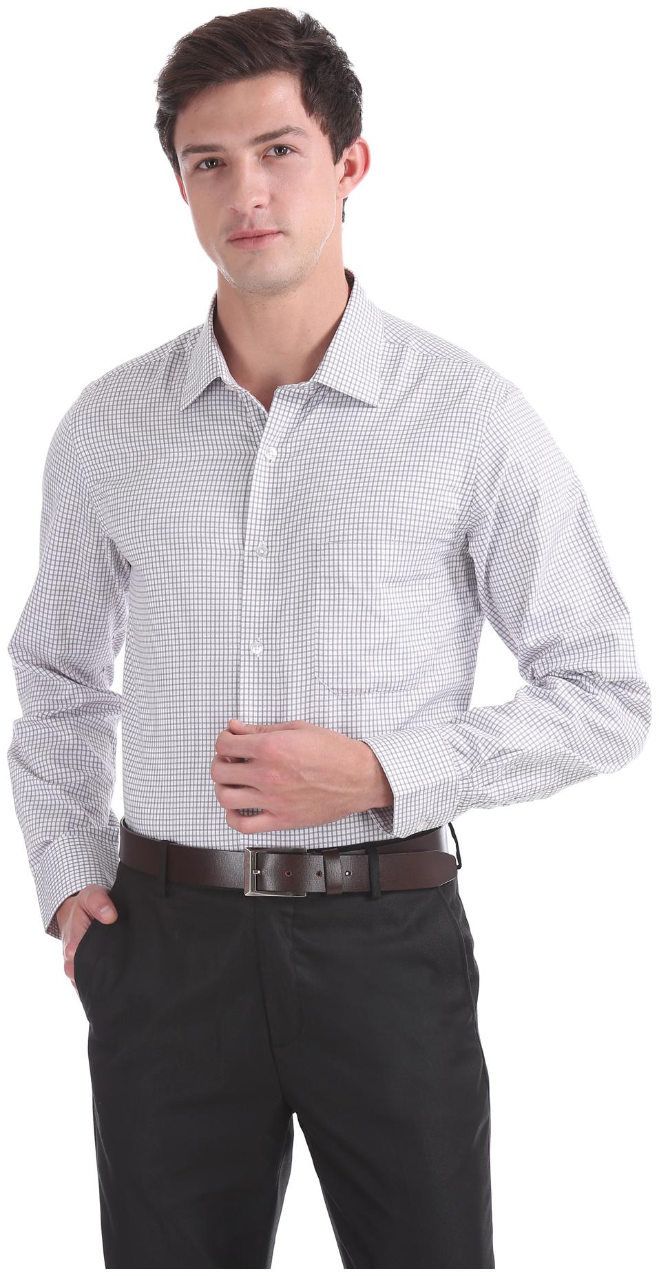 

Arrow Men Regular fit Formal Shirt - White