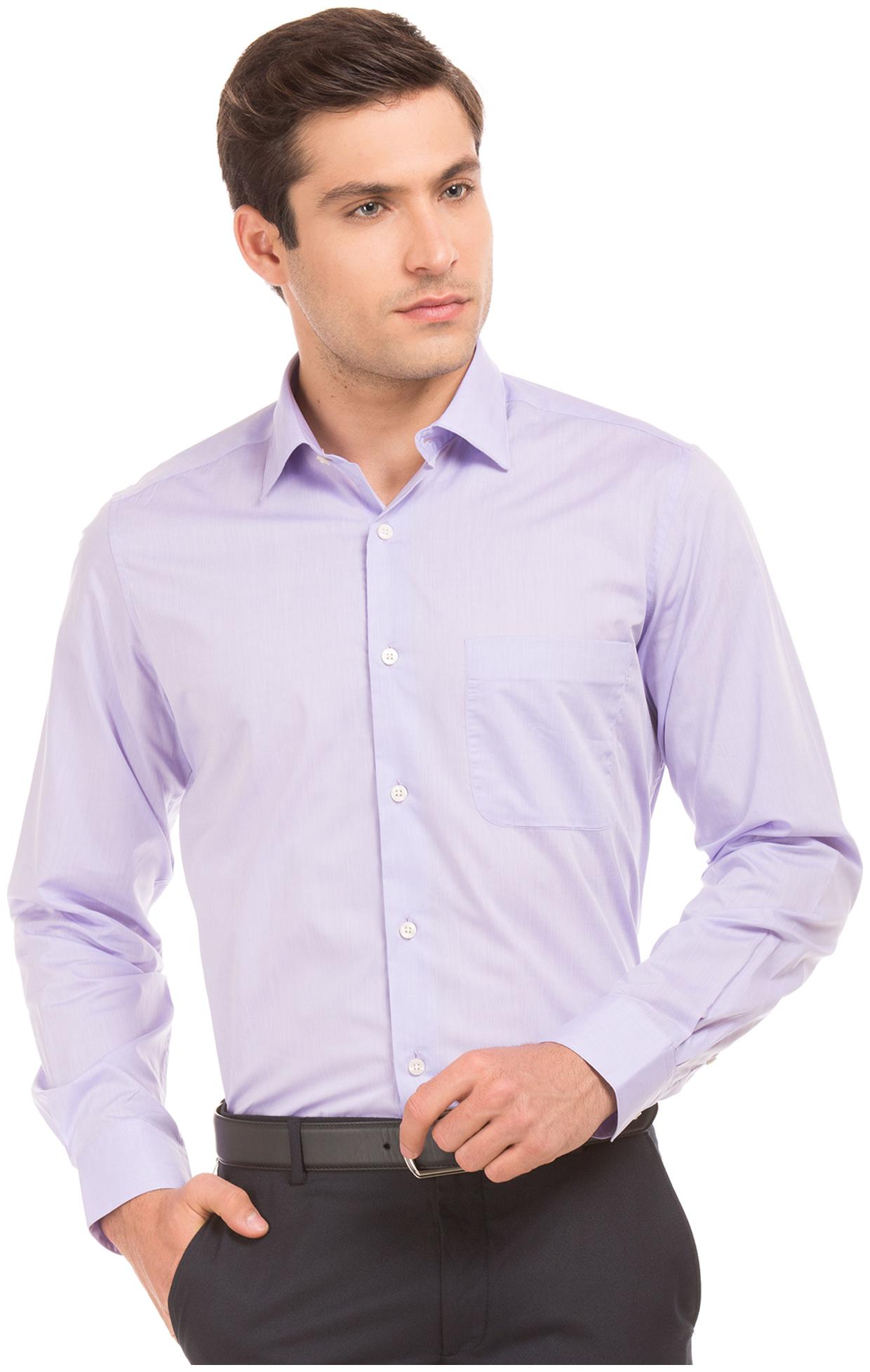 

Arrow Men Regular fit Formal Shirt - Purple
