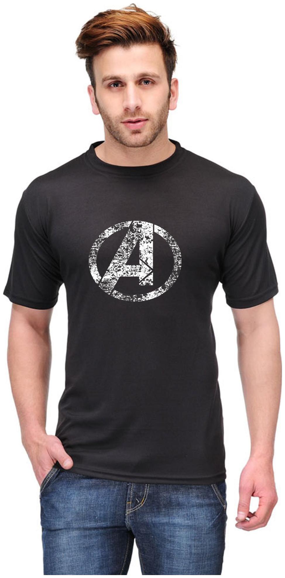 

Friskers Men Black Regular fit Cotton Round neck T-Shirt - Pack Of 1