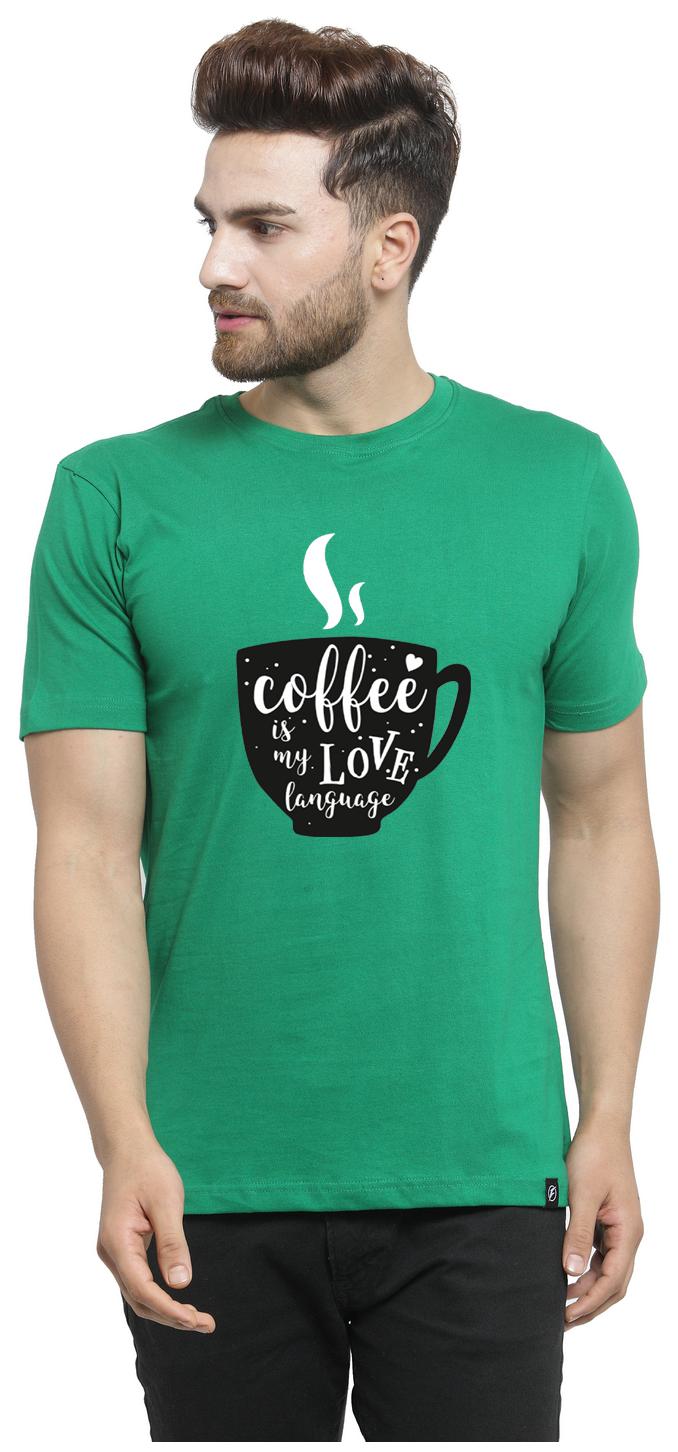 

Friskers Men Green Regular fit Cotton Round neck T-Shirt - Pack Of 1