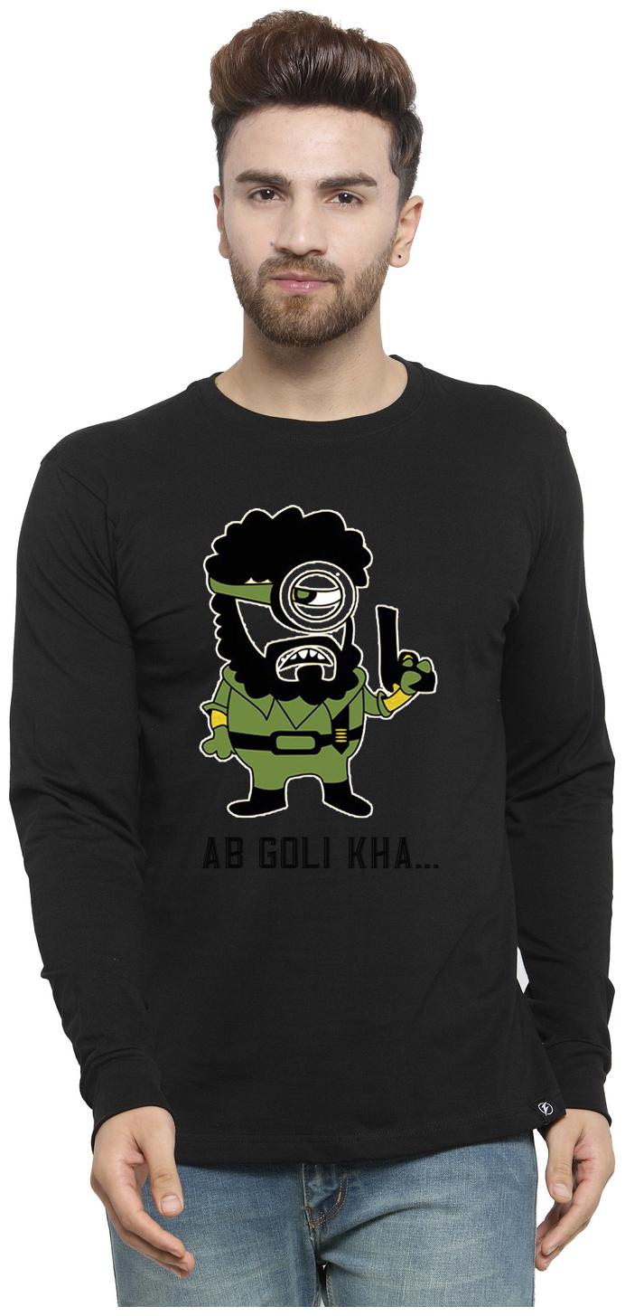 

Friskers Men Black Regular fit Cotton Round neck T-Shirt - Pack Of 1
