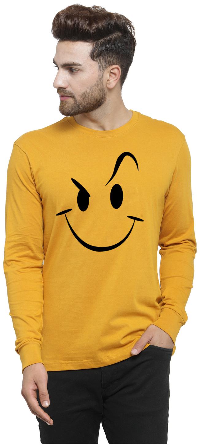 

Friskers Men Yellow Regular fit Cotton Round neck T-Shirt - Pack Of 1