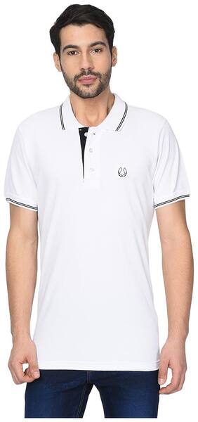 Men Polo Collar Solid T-Shirt Pack Of 1