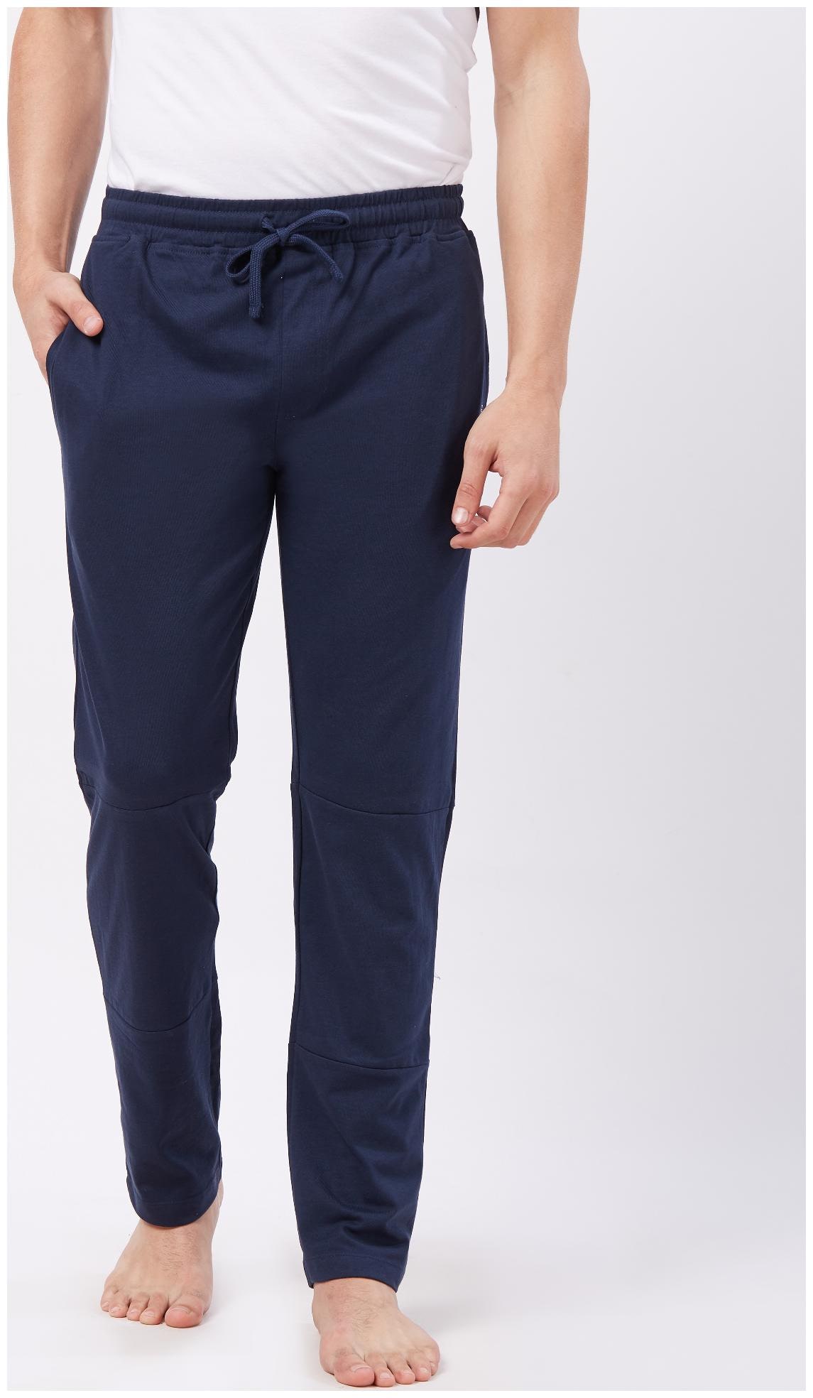 

Fruit Of The Loom Men Blue Solid Regular fit Track pants