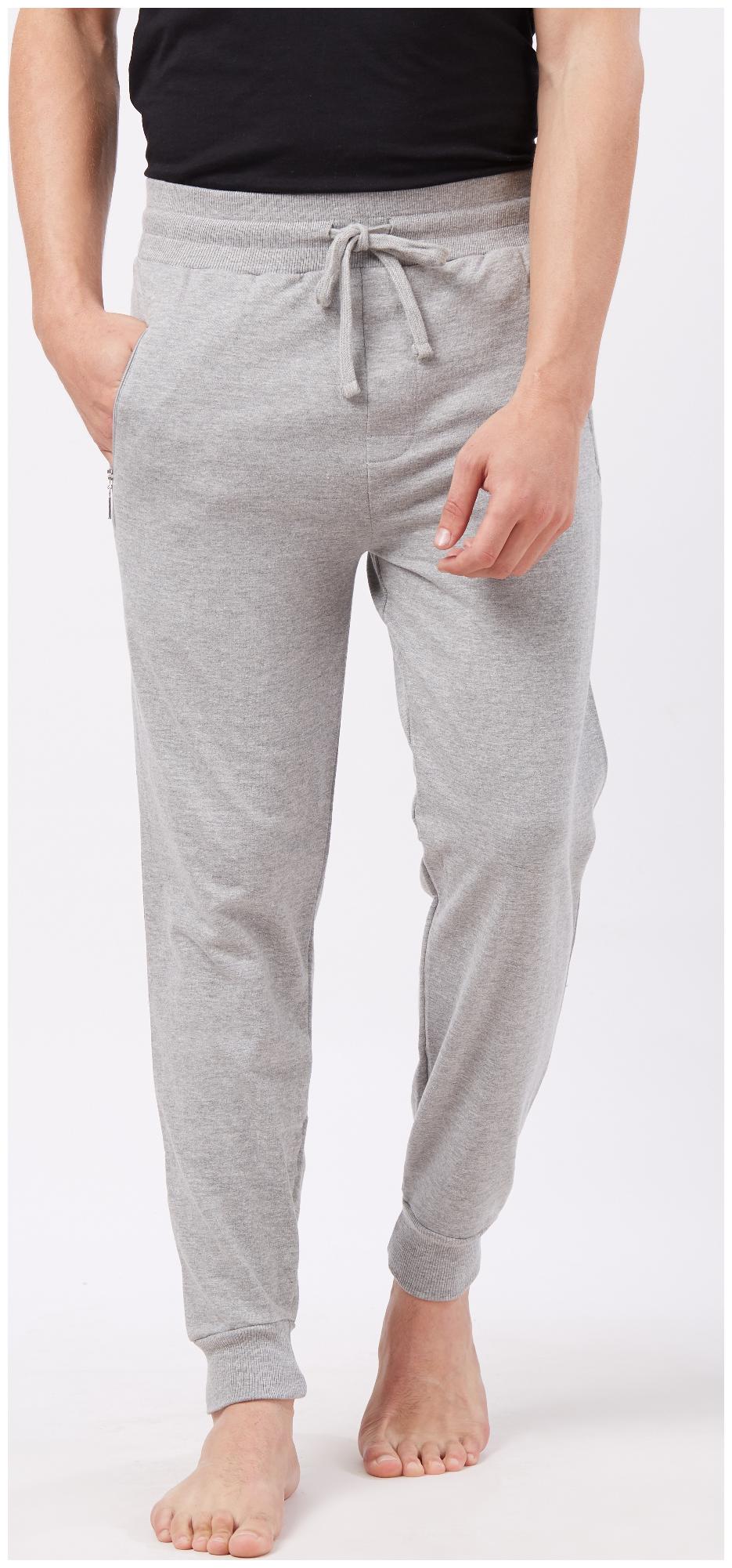 

Fruit Of The Loom Men Grey Solid Regular fit Track pants