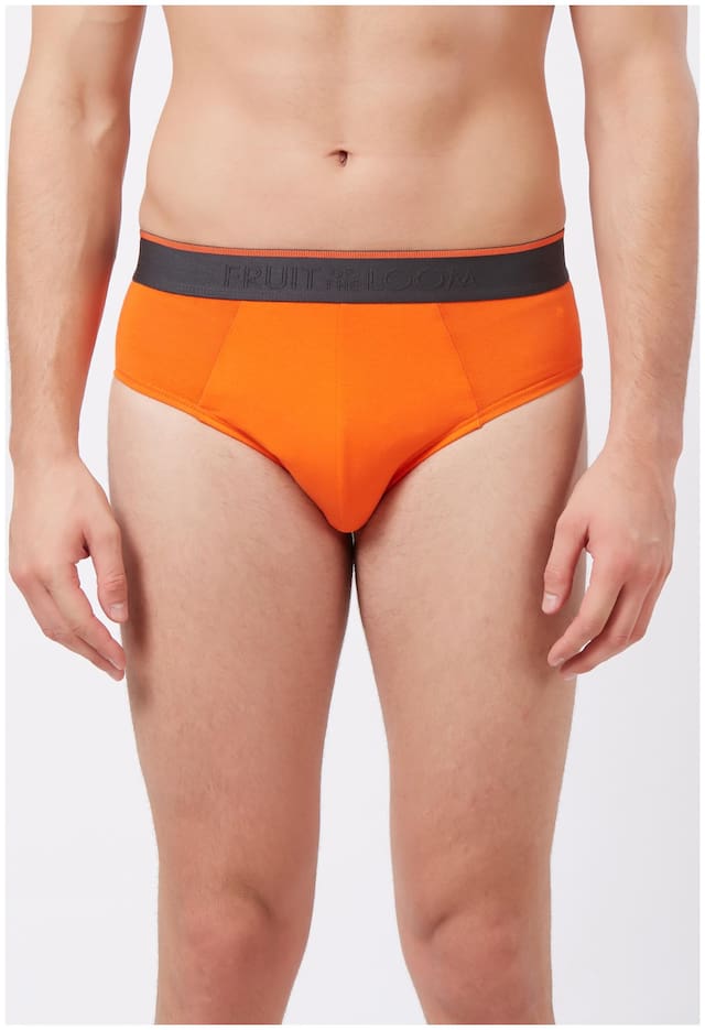Fruit Of The Loom Solid Trunks - Orange