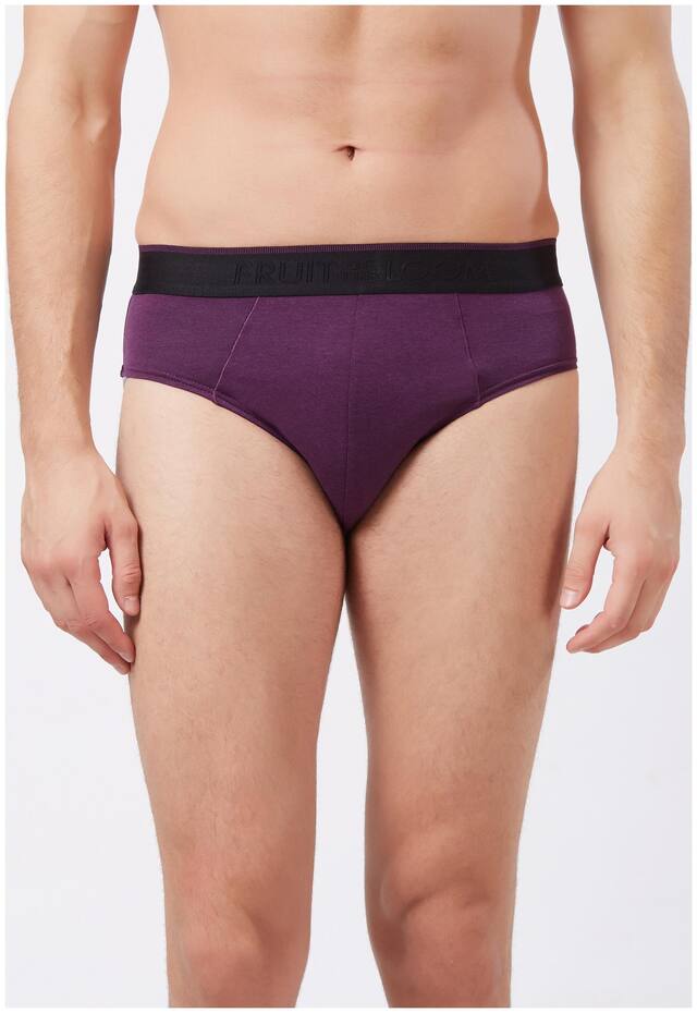 Fruit Of The Loom Solid Trunks - Purple