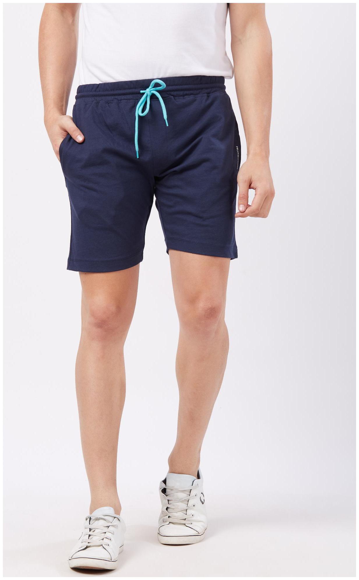 

Fruit Of The Loom Men Blue Regular Fit Regular Shorts