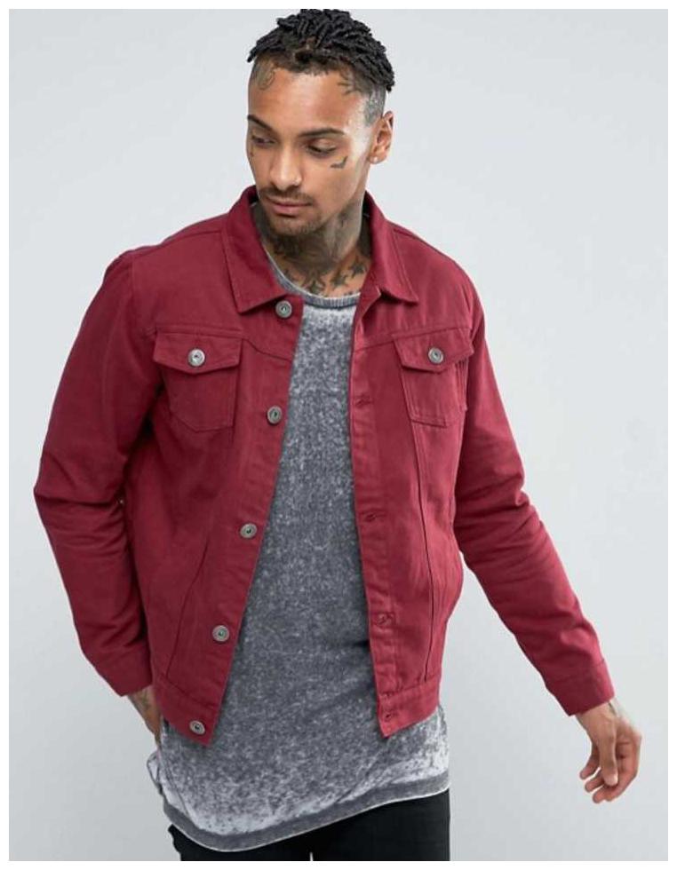 dark blue jeans jacket