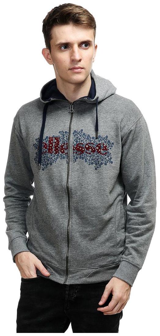 

Kotty Men Grey Hooded Hoodie