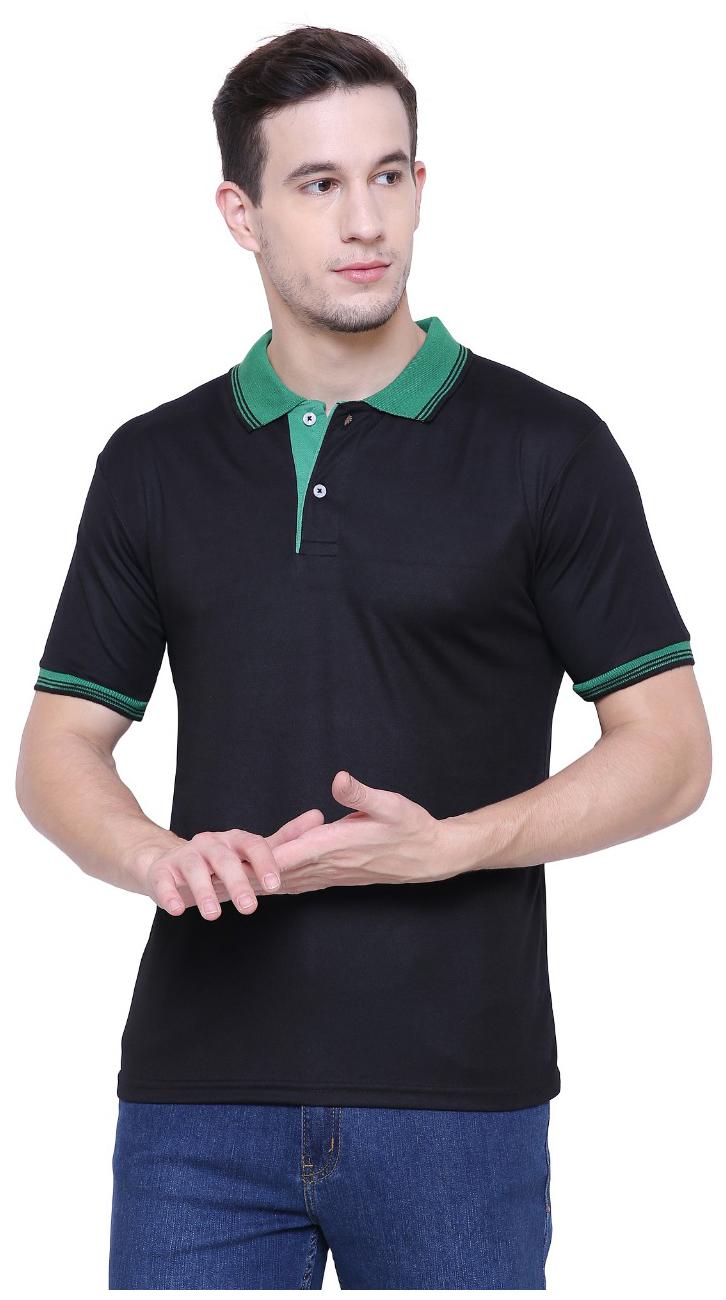 Funkiindia Classic Polo T Shirt for Man Black by Funki