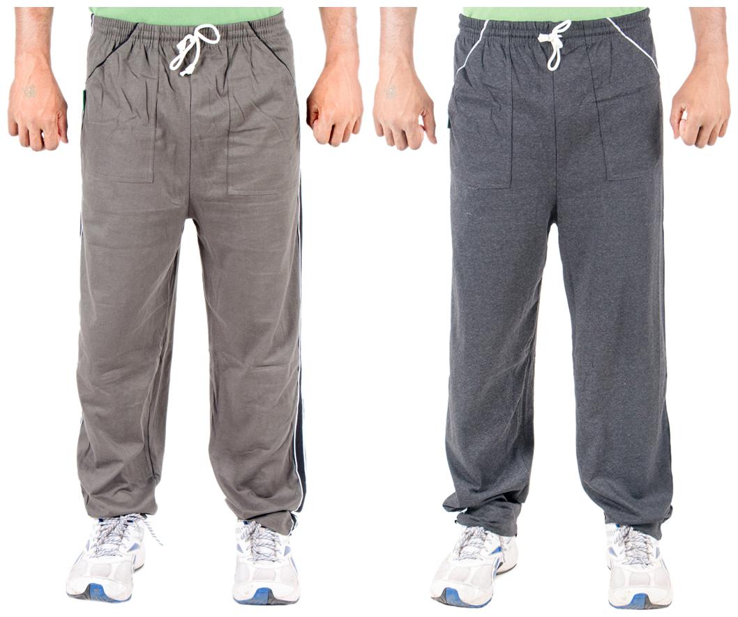 

FUNKY GUYS Men Brown Solid Regular fit Track pants