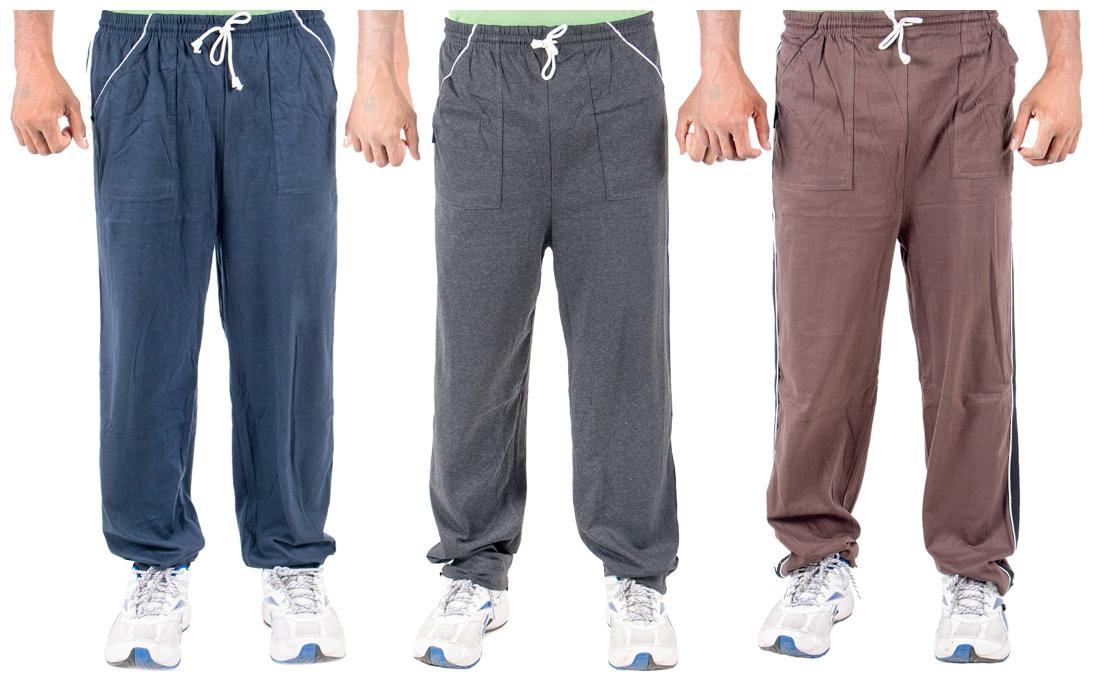 

FUNKY GUYS Men Multi Solid Loose fit Track pants