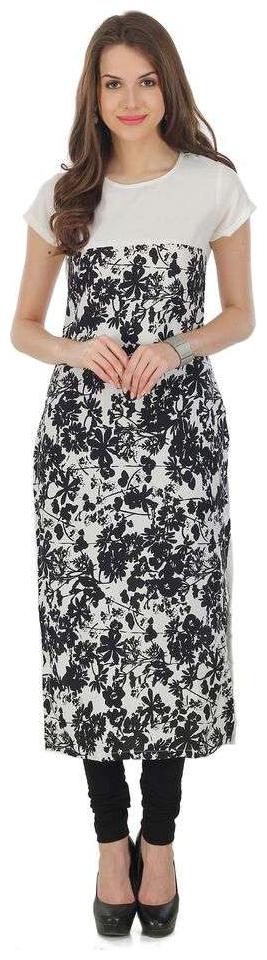 

FUOKO CAMILLA LATEST DESIGNER WEAR AMERICAN CREPE KURTI