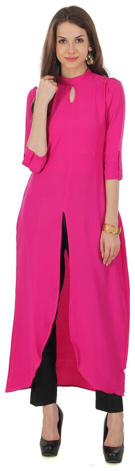 

FUOKO EMERY LATEST DESIGNER WEAR AMERICAN CREPE KURTI