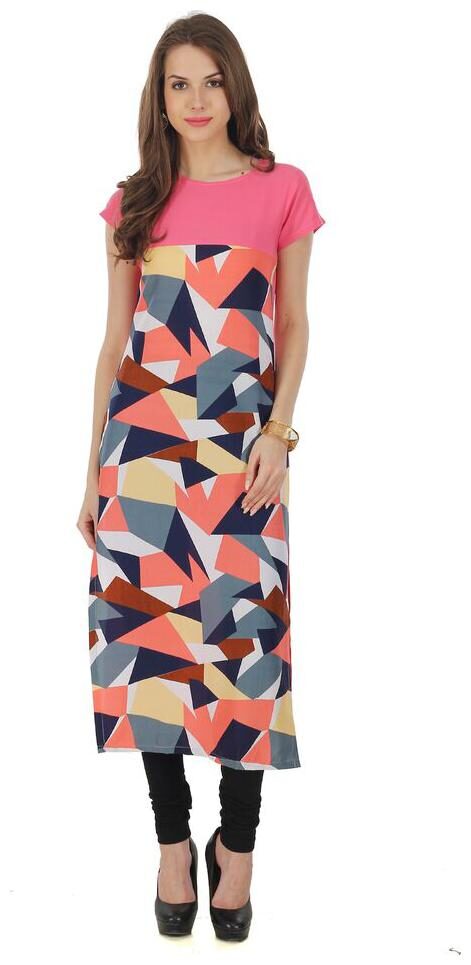 

FUOKO HAILEY LATEST DESIGNER WEAR AMERICAN CREPE KURTI