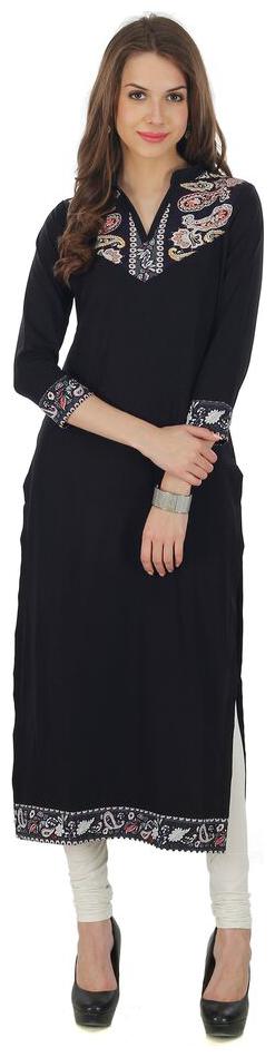 

FUOKO MAYA LATEST DESIGNER WEAR AMERICAN CREPE KURTI