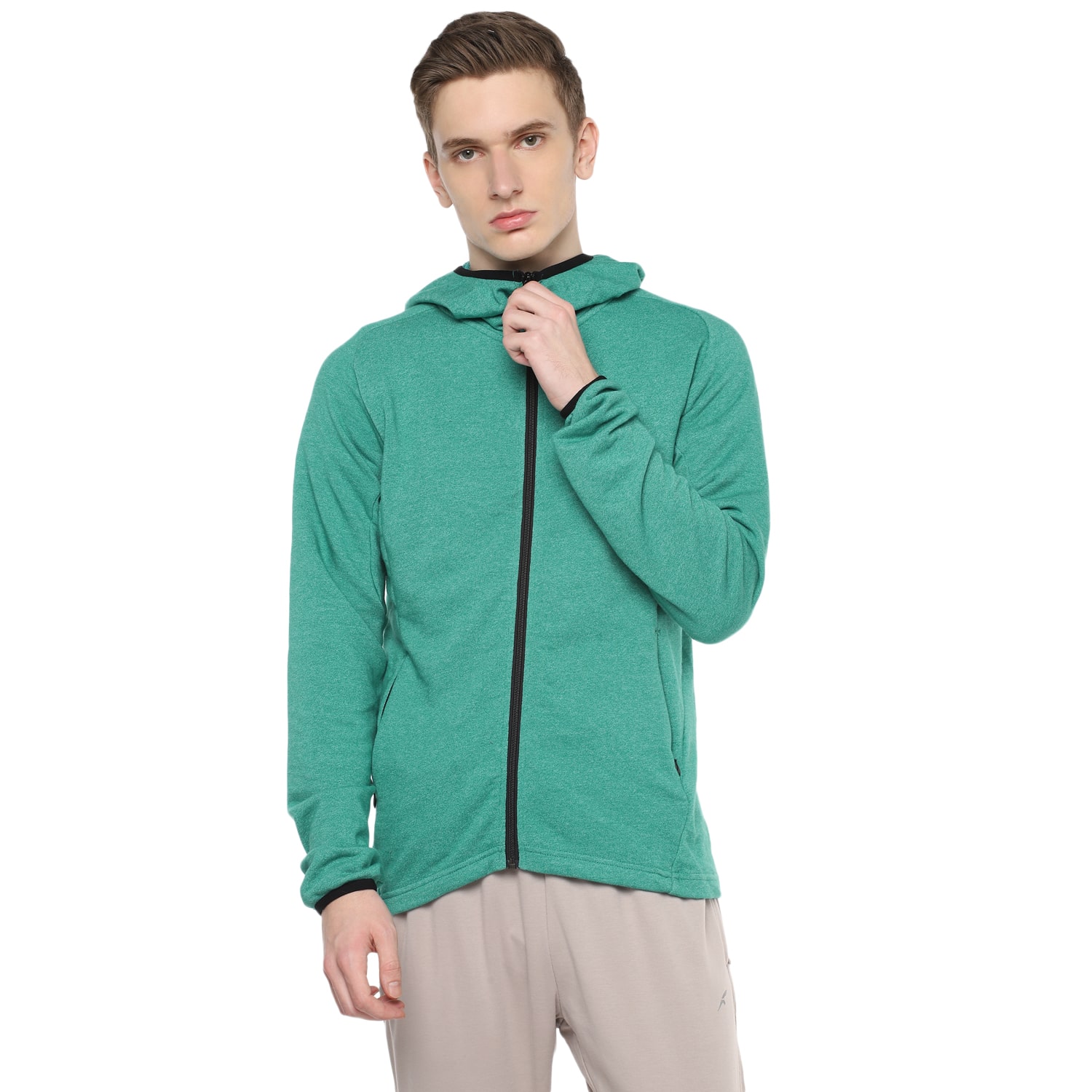 

FURO Men Green Solid Sports jacket