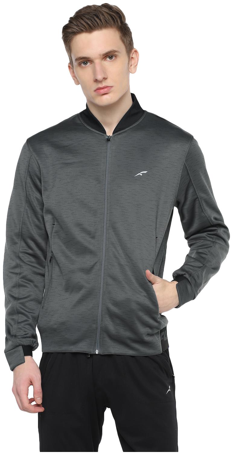 

FURO Men Grey Printed Sports jacket