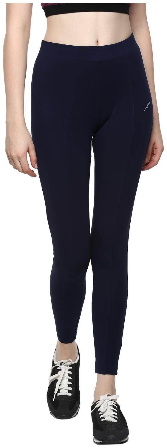 

FURO Women Cotton Ankle legging Blue color