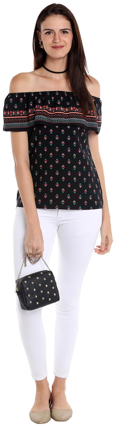 

Fusion Beats Women Printed Regular top - Multi