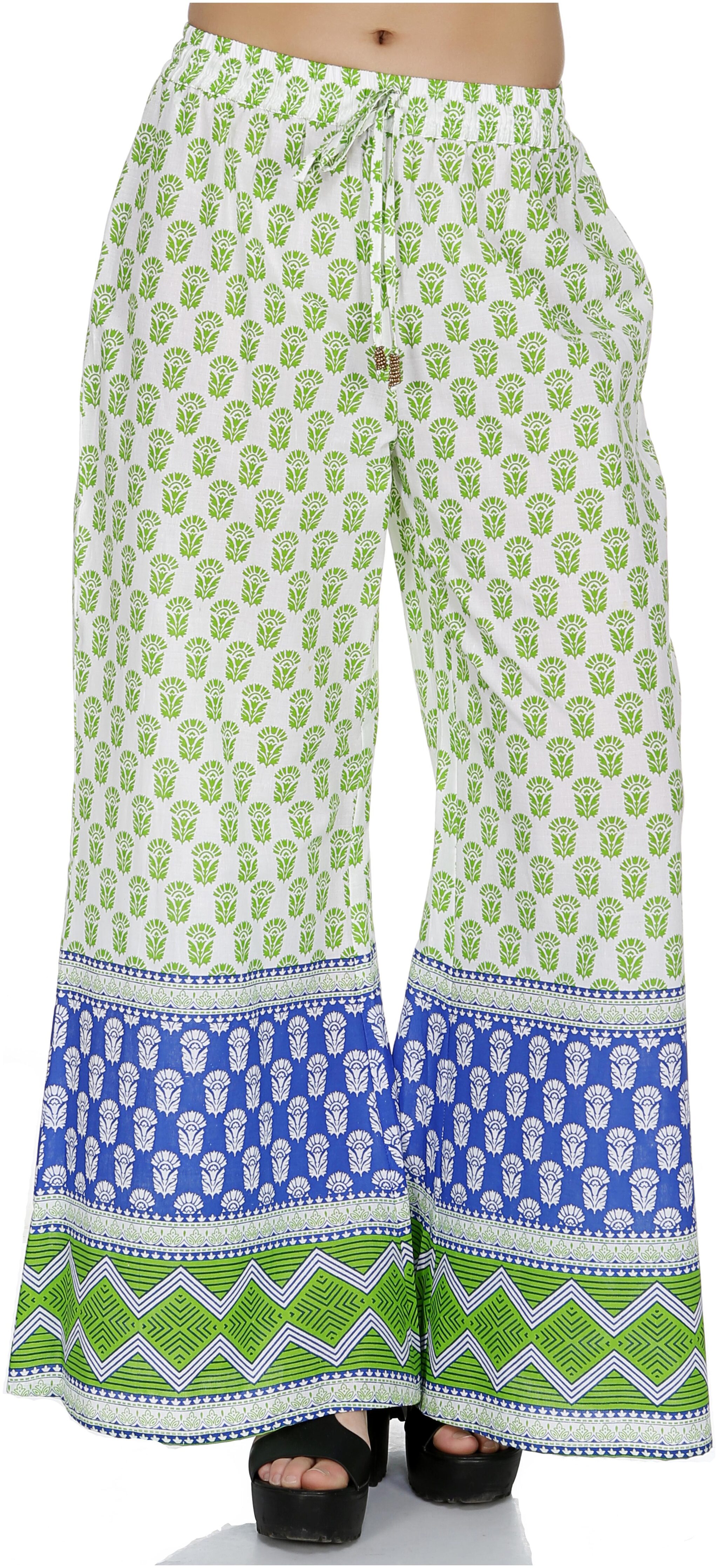 

Fusion Beats Women Blended Green Palazzo