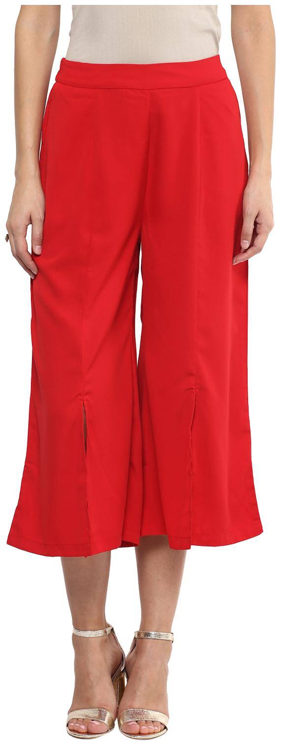 Fusion Beats Red Solid Culotte S Size