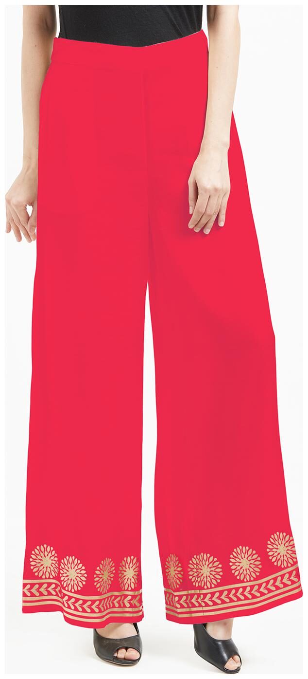 

Fusion Beats Women Pink Regular fit Regular trousers