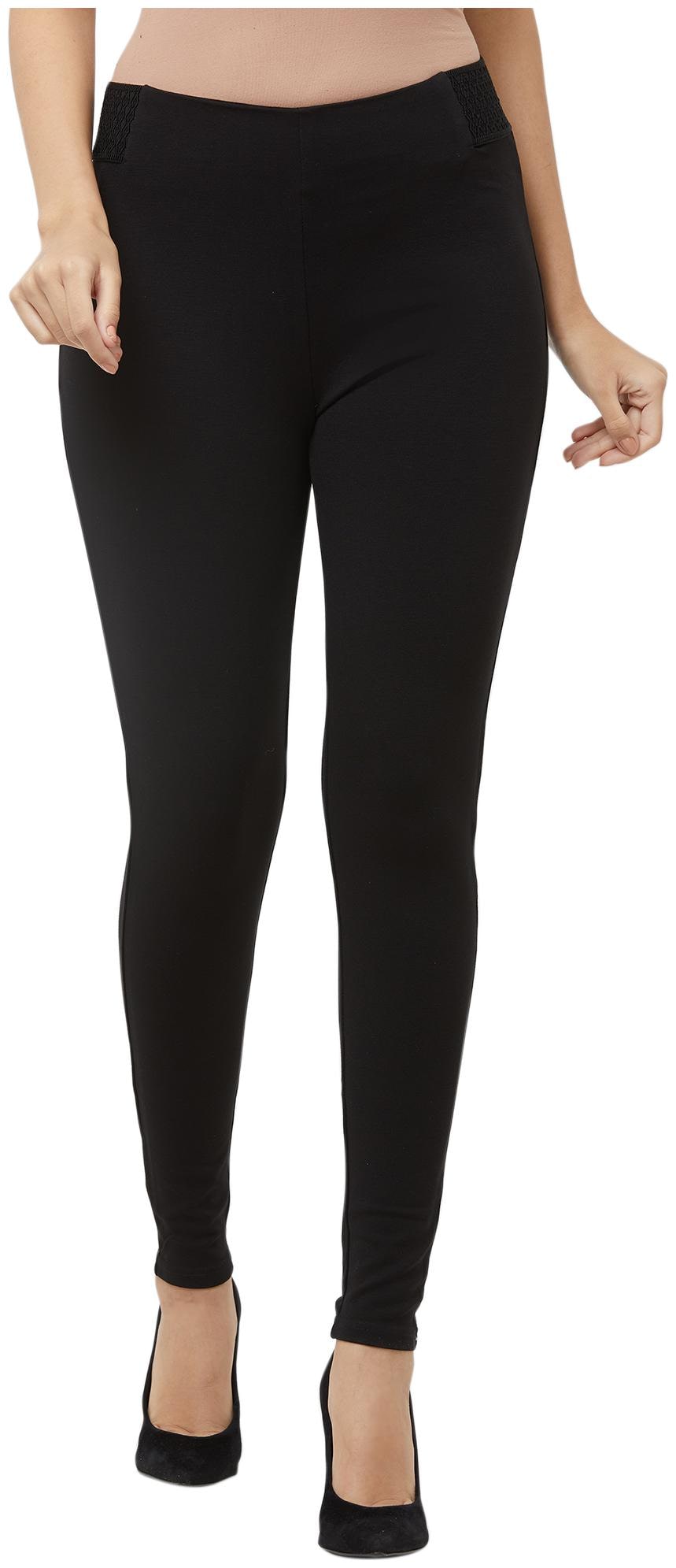 

Fusion Beats Women Black Straight fit Jegging