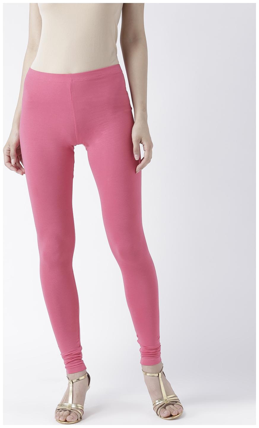 

Fusion Beats Cotton Churidar - Pink