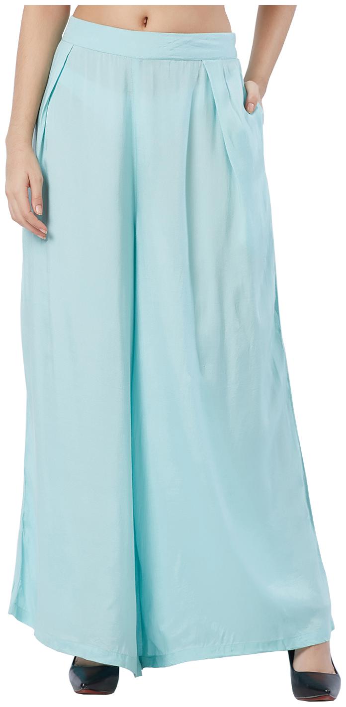 

Fusion Beats Women Blue Regular fit Regular trousers
