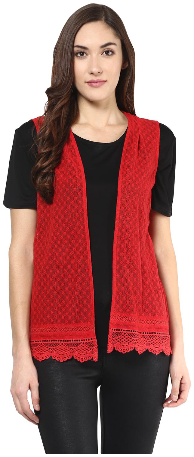 

Fusion Beats Women Shrug - Red