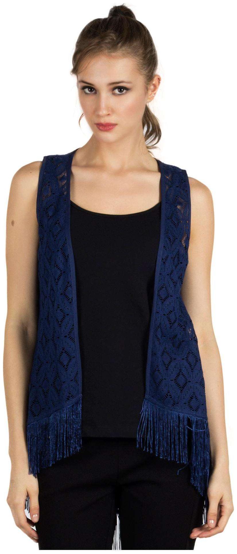 

Fusion Beats Navy Blue Shrugs