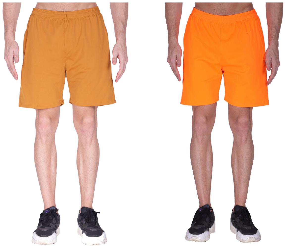 

GAG Men Yellow Regular Fit Regular Shorts