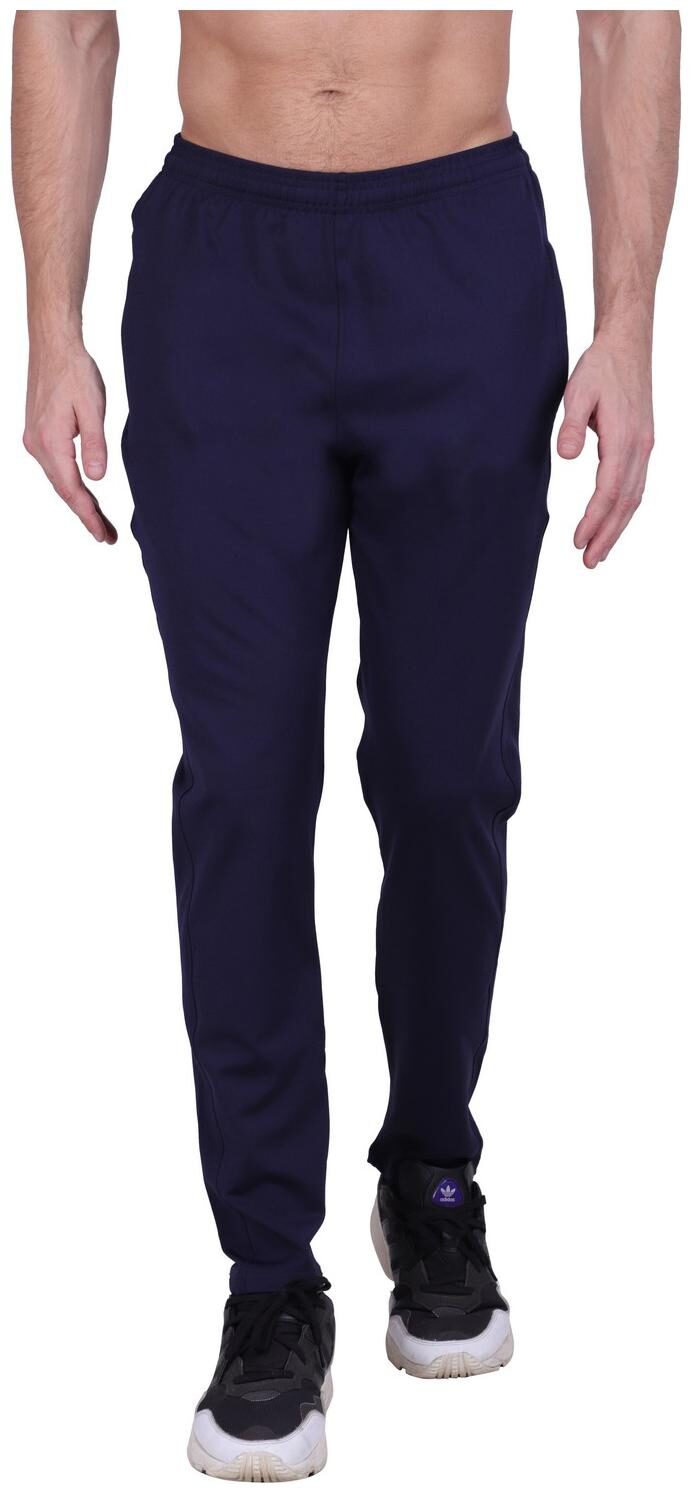 

GAG Men Navy blue Solid Regular fit Track pants
