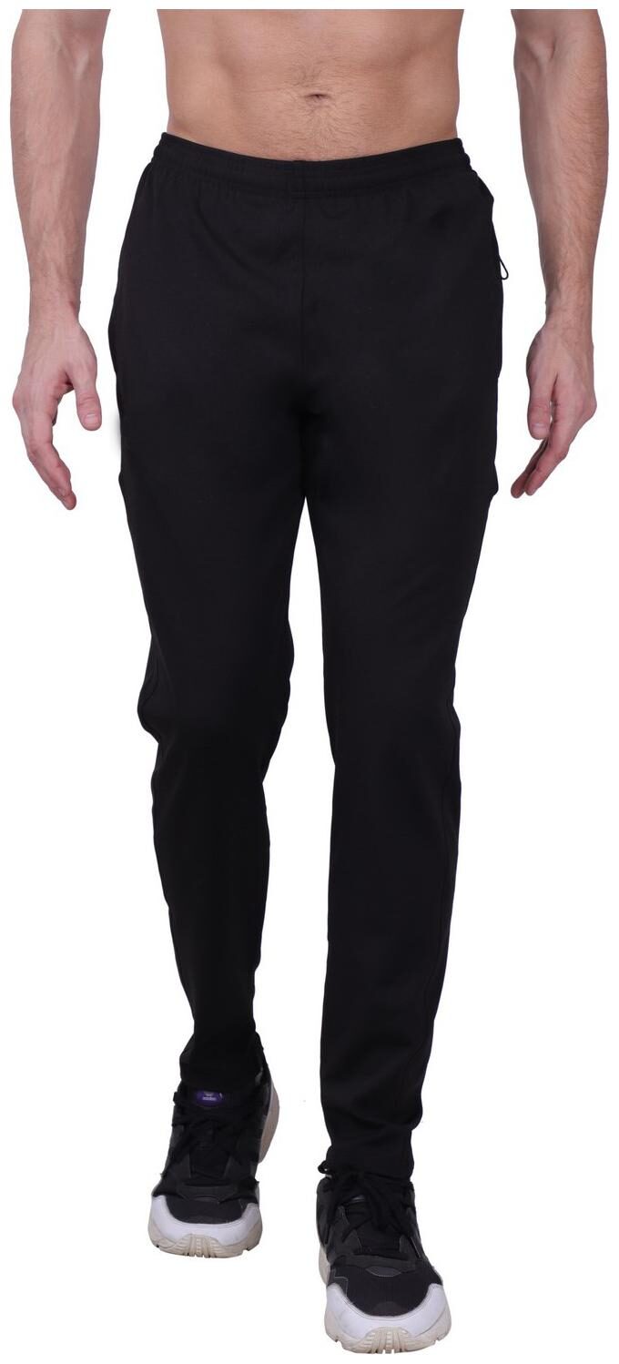 

GAG Men Black Solid Regular fit Track pants